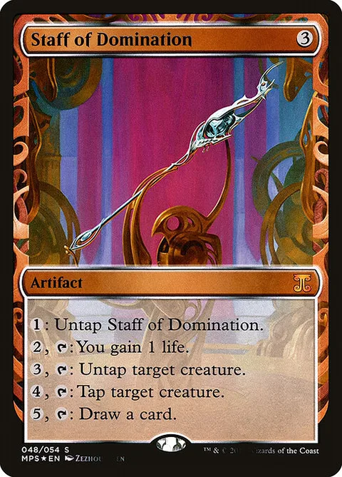 Staff of Domination, card 48 from Kaladesh Inventions