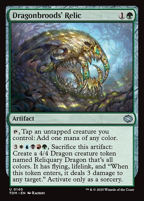 Dragonbroods' Relic, carte 140 de Tarkir: Dragonstorm