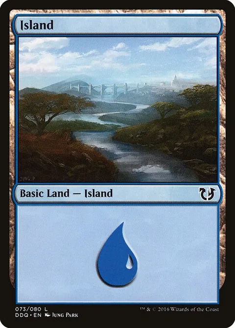 Island, carte 73 de Duel Decks: Blessed vs. Cursed