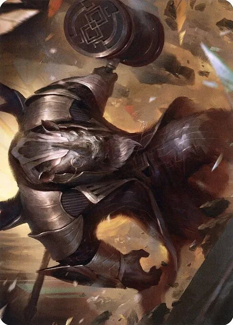 Perrie, the Pulverizer // Perrie, the Pulverizer, card 43 from New Capenna Art Series