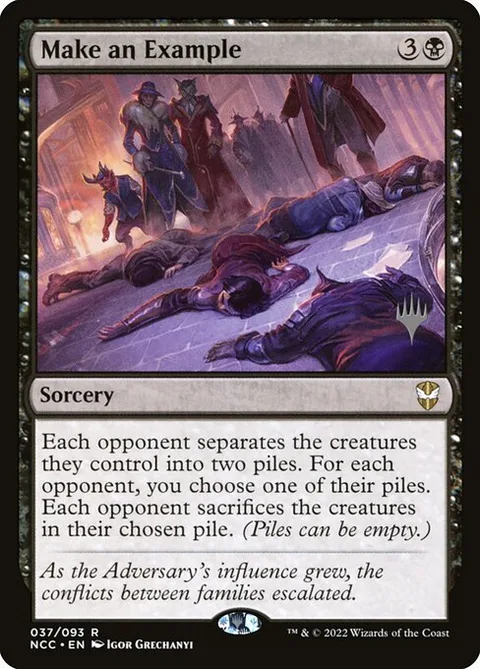 Make an Example, carte 37p de New Capenna Commander Promos