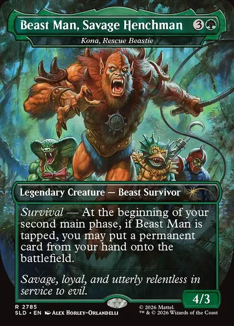 Kona, Rescue Beastie, carte 2785 de Secret Lair Drop