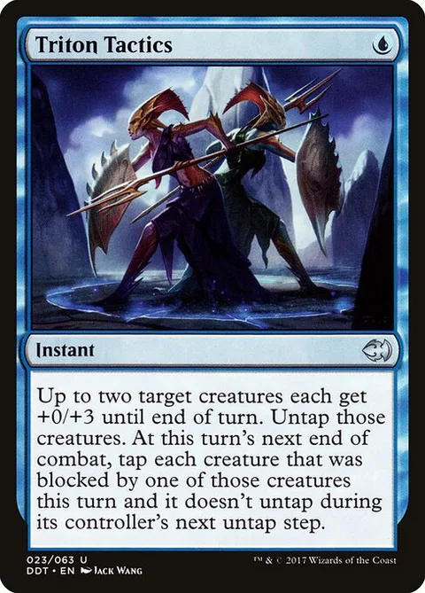 Triton Tactics, carte 23 de Duel Decks: Merfolk vs. Goblins