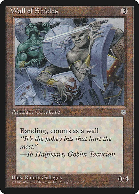 Wall of Shields, card 347 from Ice Age