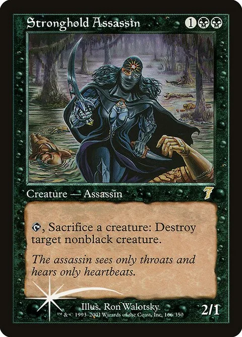 Stronghold Assassin, carte 166★ de Seventh Edition