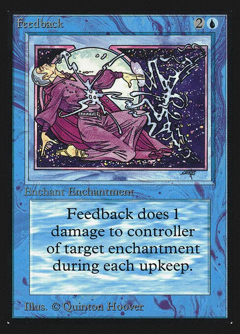Feedback, card 58 from Collectors' Edition