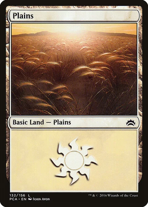Plains, card 132 from Planechase Anthology