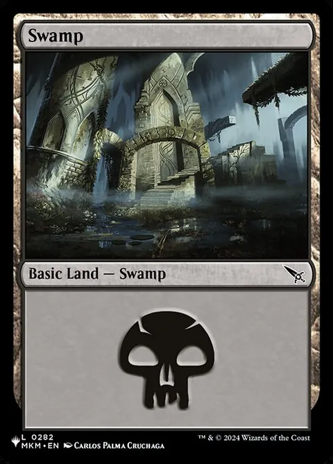 Swamp, card MKM-282 from The List