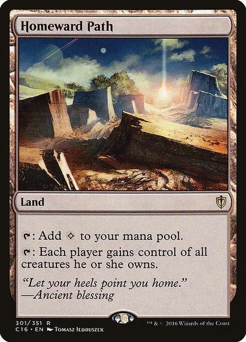 Homeward Path, carte 301 de Commander 2016