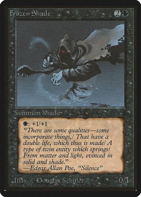 Frozen Shade, card 110 from Limited Edition Beta