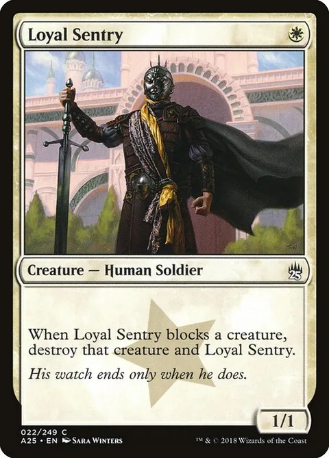 Loyal Sentry, carte 22 de Masters 25