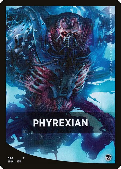 Phyrexian, carte 26 de Jumpstart Front Cards