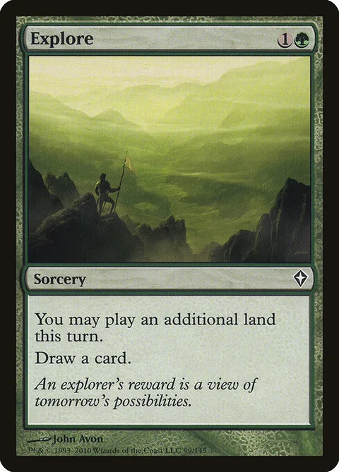 Explore, card 99 from Worldwake