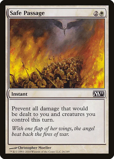 Safe Passage, card 26 from Magic 2011