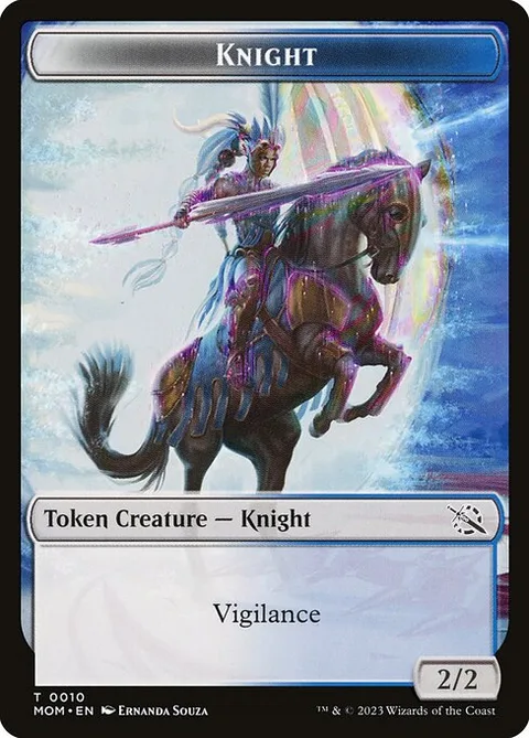 Knight, carte 10 de March of the Machine Tokens