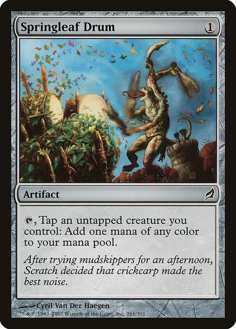 Springleaf Drum, card 261 from Lorwyn