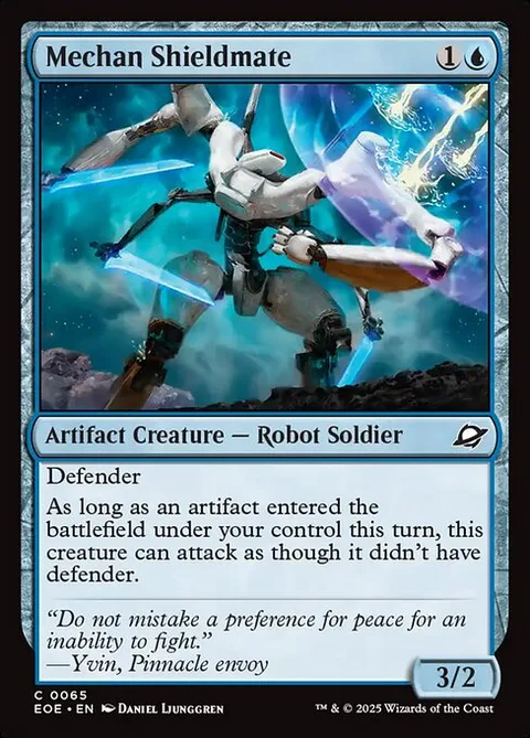 Mechan Shieldmate, carte 65 de Edge of Eternities