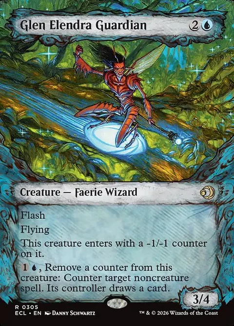 Glen Elendra Guardian, card 305 from Lorwyn Eclipsed