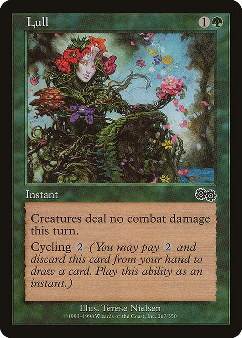 Lull, card 267 from Urza's Saga