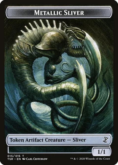 Metallic Sliver, carte 15 de Time Spiral Remastered Tokens