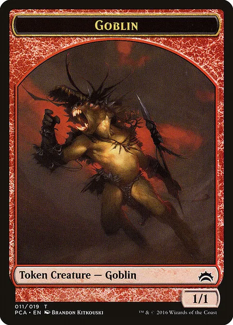 Goblin, card 11 from Planechase Anthology Tokens