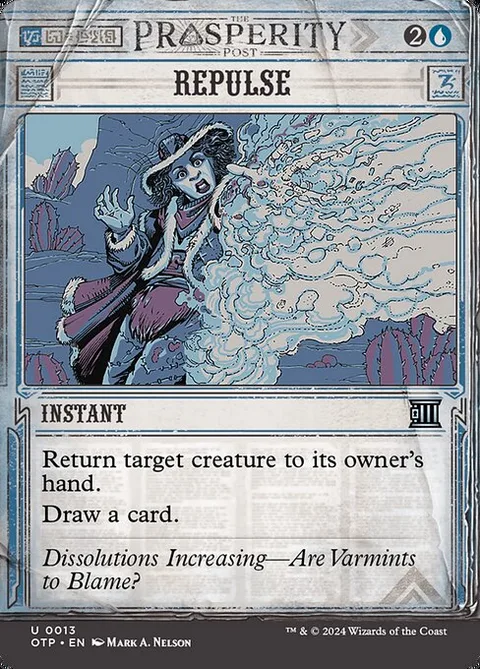 Repulse, card 13 from Breaking News