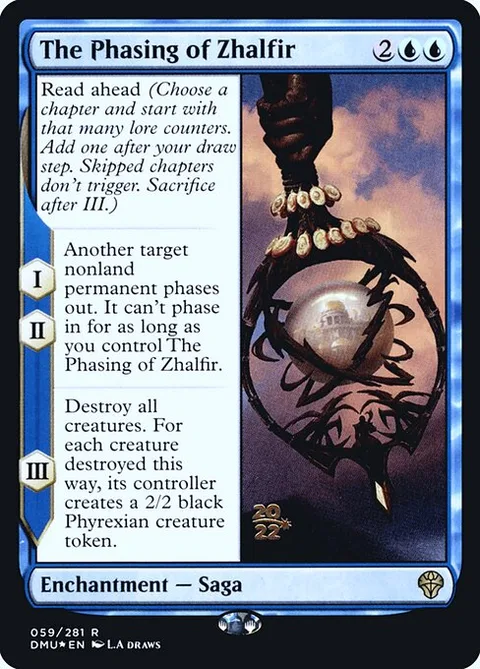 The Phasing of Zhalfir, carte 59s de Dominaria United Promos