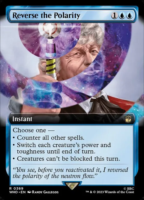 Reverse the Polarity, card 369 from Doctor Who