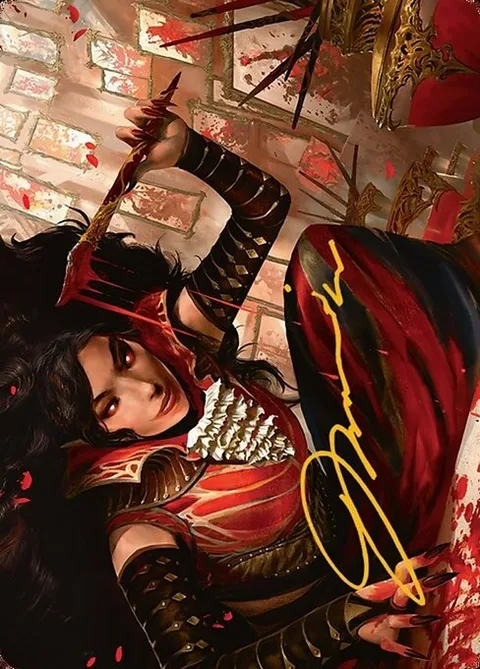 Blood Artist // Blood Artist, card 22 from Innistrad Remastered Art Series