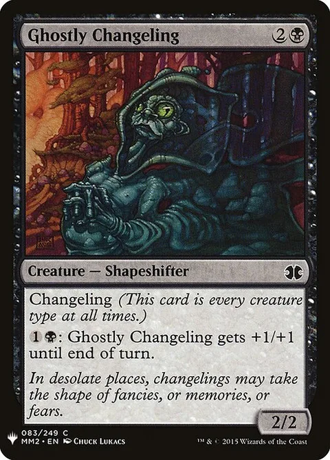 Ghostly Changeling, carte MM2-83 de The List