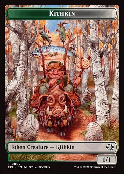 Kithkin, card 7 from Lorwyn Eclipsed Tokens