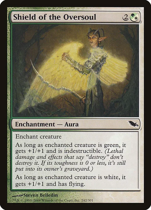 Shield of the Oversoul, card 242 from Shadowmoor