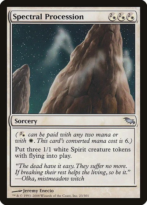 Spectral Procession, card 23 from Shadowmoor