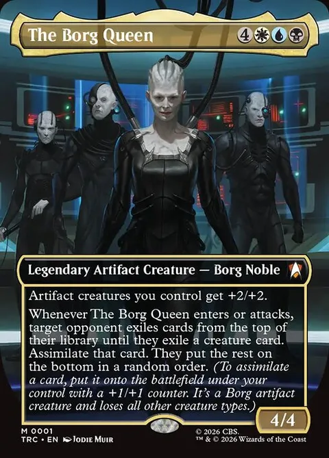 The Borg Queen, carte 1 de Star Trek Commander