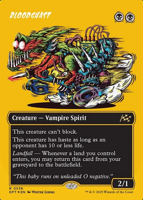 Bloodghast, card 536 from Aetherdrift