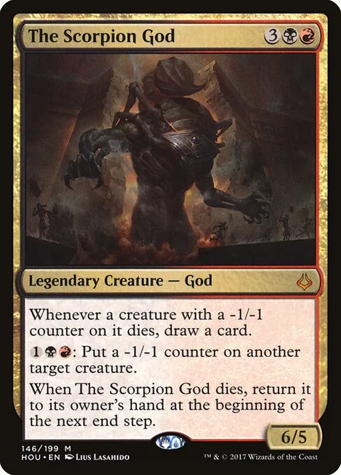 The Scorpion God, card 146 from Hour of Devastation
