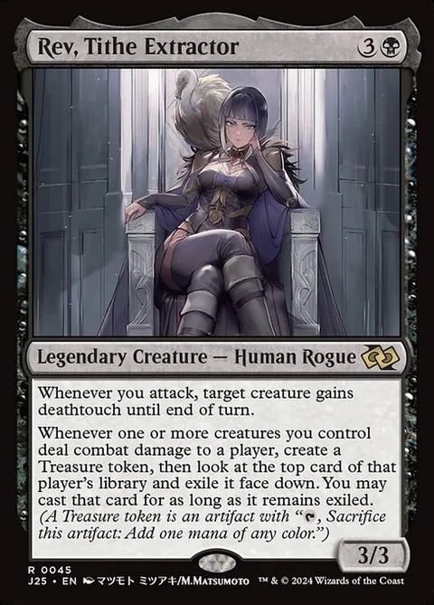 Rev, Tithe Extractor, card 45 from Foundations Jumpstart