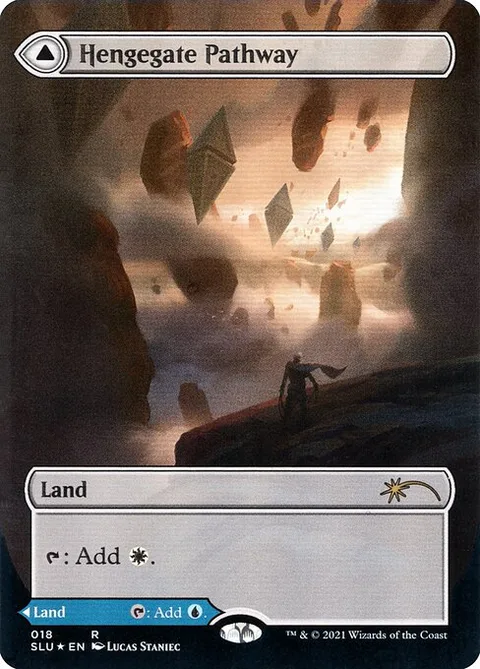 Hengegate Pathway // Mistgate Pathway, card 18 from Secret Lair: Ultimate Edition