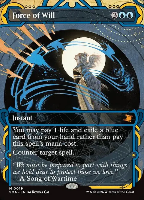 Force of Will, carte 19 de Secrets of Strixhaven Mystical Archive