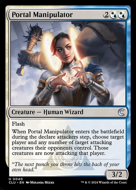Portal Manipulator, card 40 from Ravnica: Clue Edition
