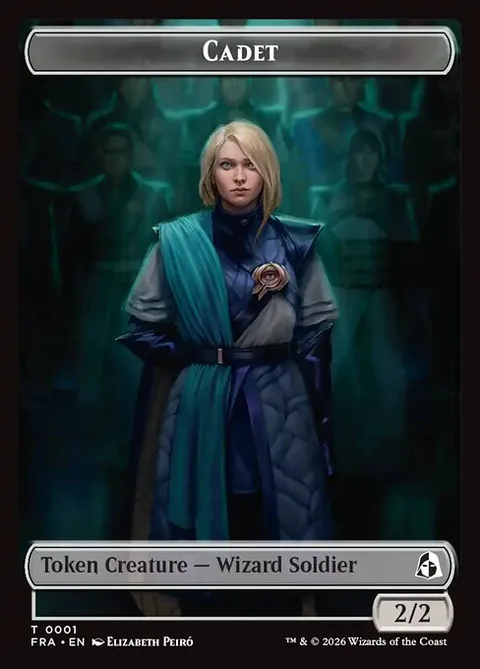 Cadet, carte 1 de Reality Fracture Tokens