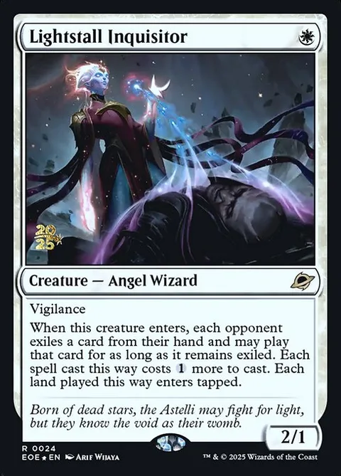 Lightstall Inquisitor, carte 24s de Edge of Eternities Promos