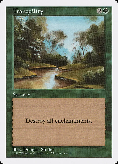 Tranquility, card 333 from Fifth Edition