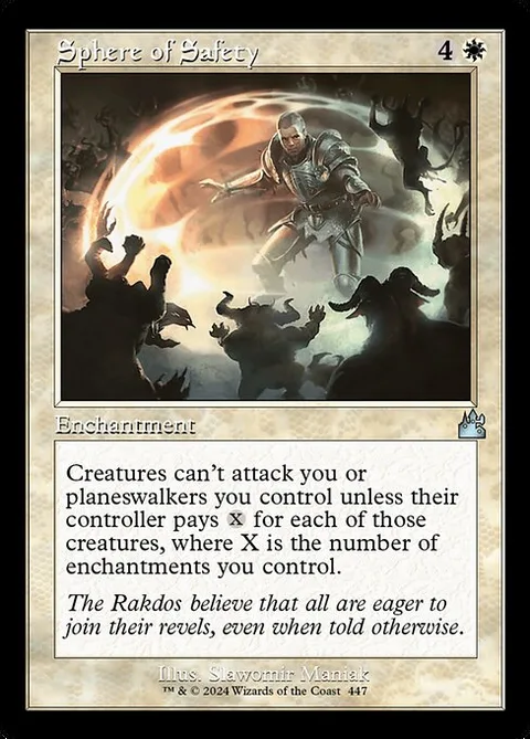 Sphere of Safety, carte 447 de Ravnica Remastered