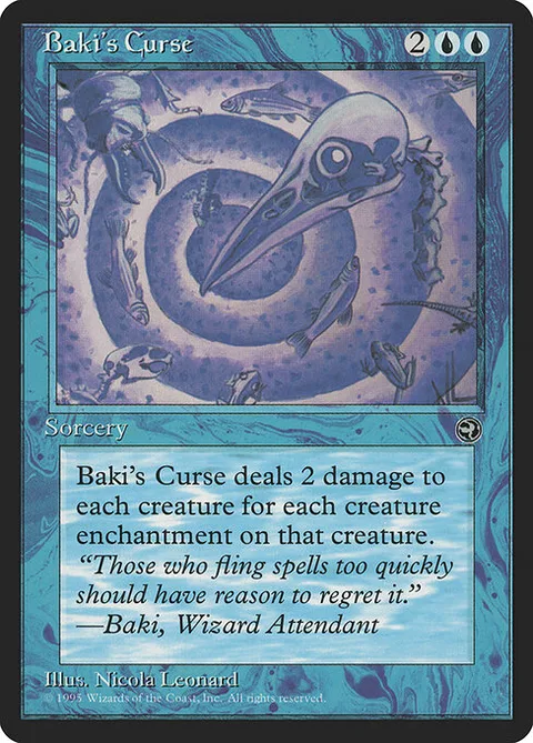 Baki's Curse, card 22 from Homelands