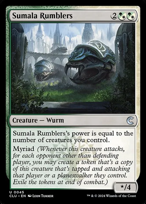 Sumala Rumblers, carte 45 de Ravnica: Clue Edition