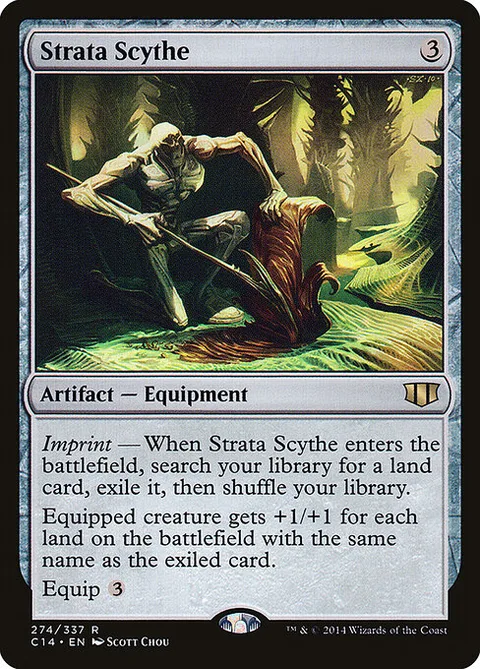 Strata Scythe, carte 274 de Commander 2014