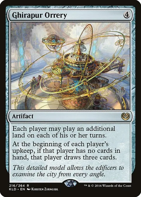 Ghirapur Orrery, card 216p from Kaladesh Promos