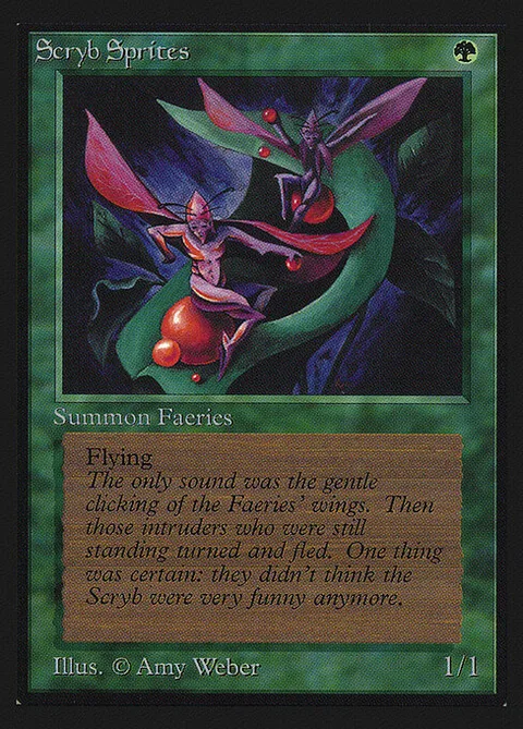 Scryb Sprites, card 216 from Collectors' Edition