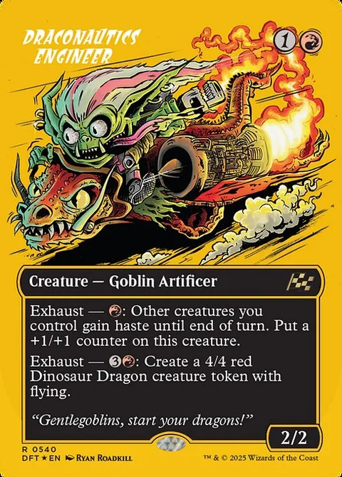 Draconautics Engineer, card 540 from Aetherdrift
